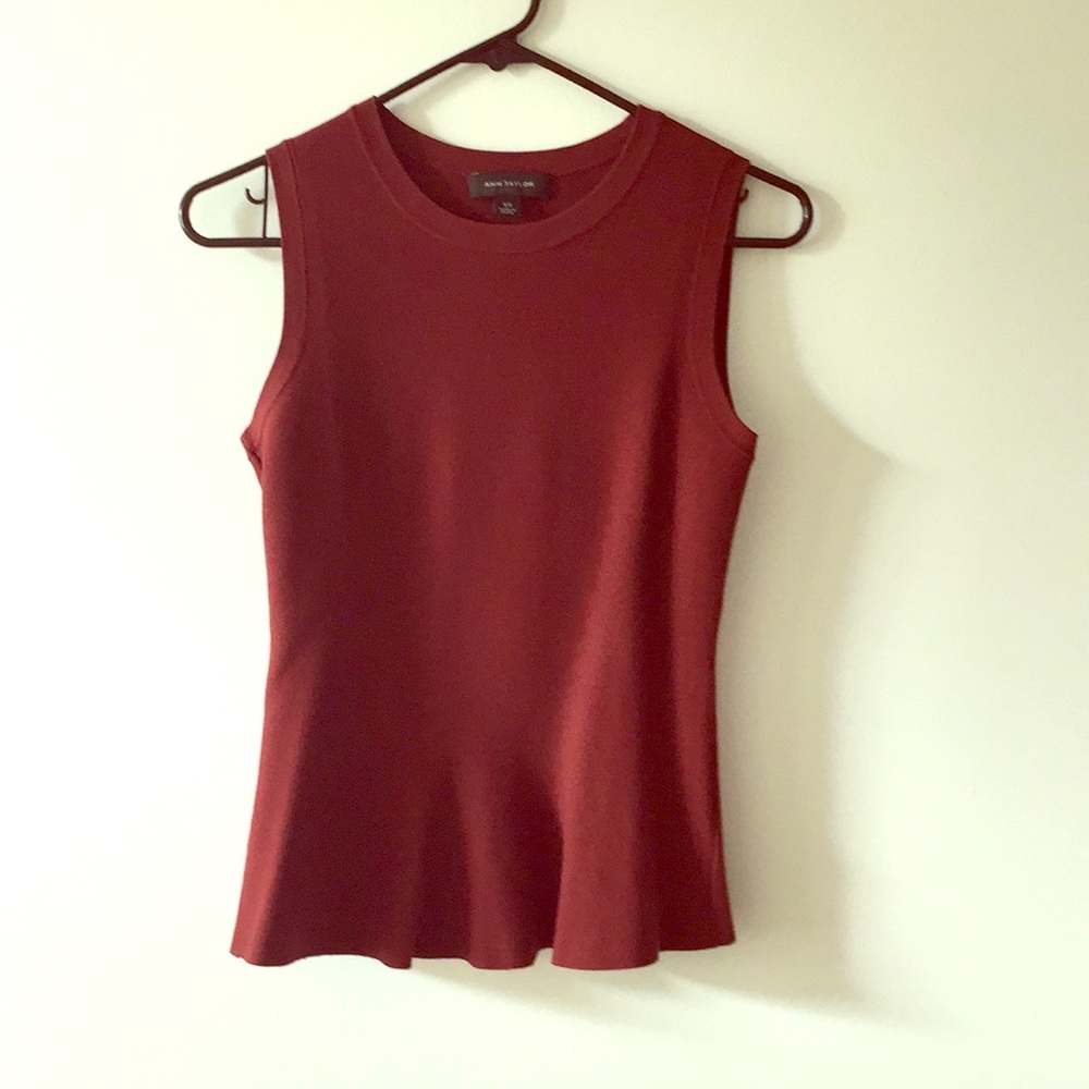 Elegant sweater tank from Ann Taylor XS